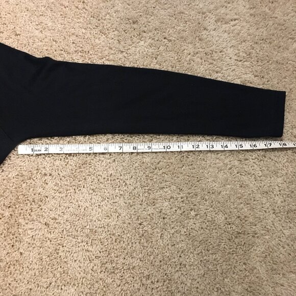 Topshop Dark Navy Blue Lightweight Knit Long Top - Picture 14 of 14